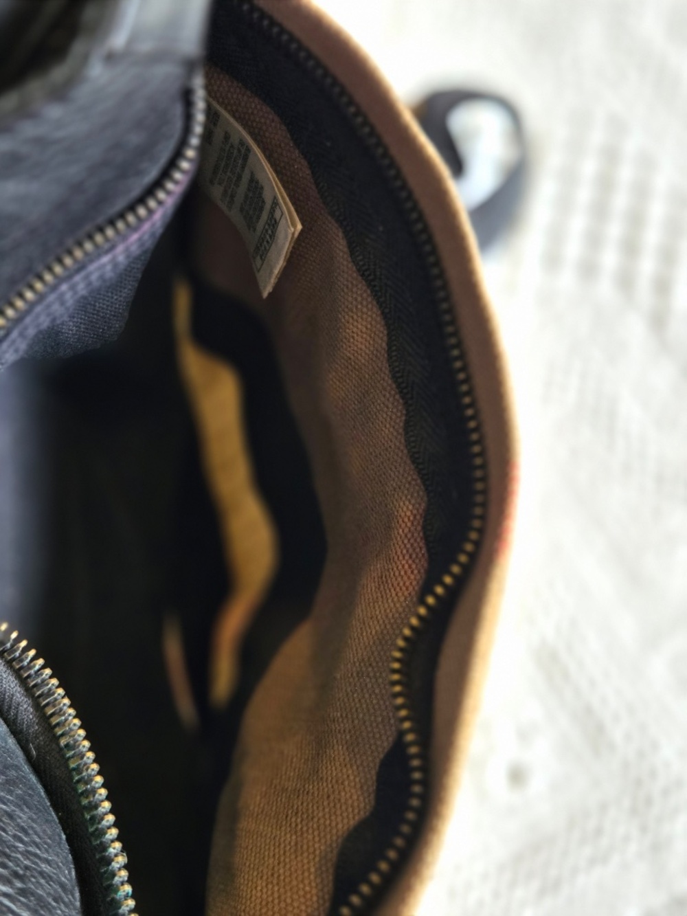 Vintage Burberry Ainsley mega check cross body messenger bag canvas leather - Picture 11 of 16